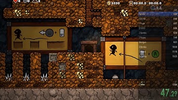 Spelunky - Tutorial% 1:15.989 [Former WR]