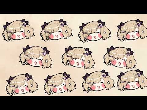たこ昌のCMを歌うのあちゃん【手描き切り抜き/animatedVspo /胡桃のあ/ぶいすぽっ！】