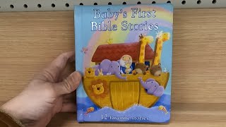 BABY'S FIRST BIBLE STORIES PADDED BOARD BOOK CLOSER LOOK BABY BOOKS REVIEW REVIEWS SHOP SHOPPING