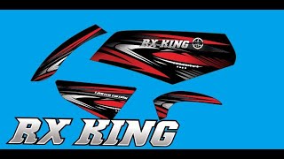 gratis download striping rx king file coreldraw