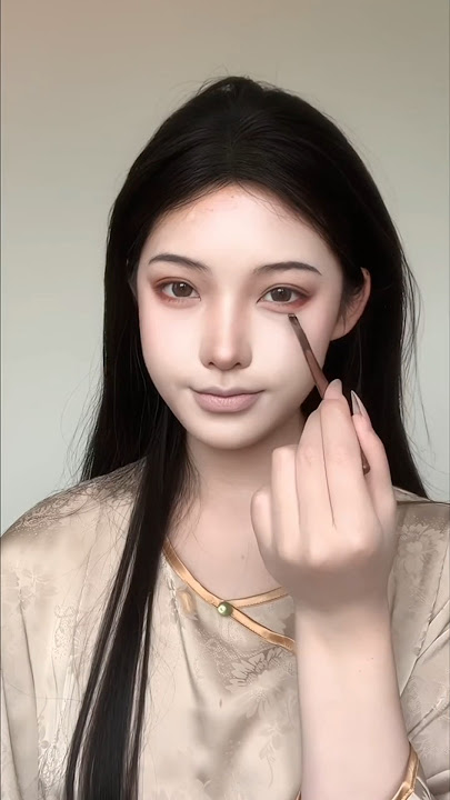 Traditional Chinese makeup, Gorgeous makeup, Asian makeup tutorial, Beautiful Makeup1 #shorts