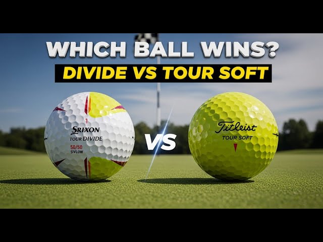 Srixon Q Star Tour Divide vs Titleist Tour Soft Visibility Review and Comparison