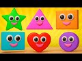 Shapes Song for Children | Learn Shapes | Preschool Nursery Rhyme and Baby Songs