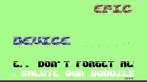 C64 Intro: 1993 Epic & Device Intro