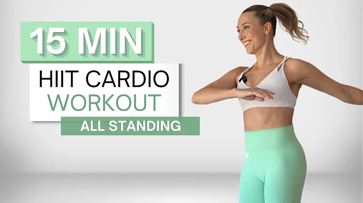 15 min INTENSE HIIT CARDIO WORKOUT | Standing Only | No Repeats