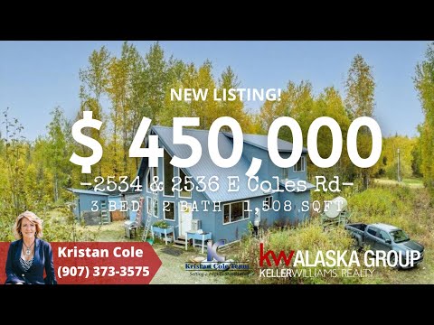 2536 E Coles Rd, Wasilla, AK home video tour