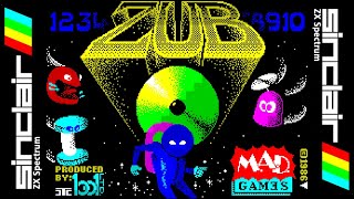 ニコニコ ZUB (1986) Walkthrough, ZX Spectrum - YouTube