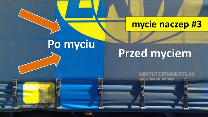 mycie naczep plandek - film#3 - transport intermodalny