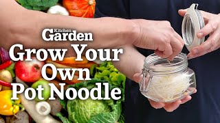 Grow Your Own Pot Noodle Kitchen Garden Magazine