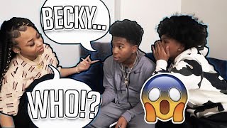 Me And My Lil Brother Talk About My Exes In Front Of My Girlfriend! She Was Heated!