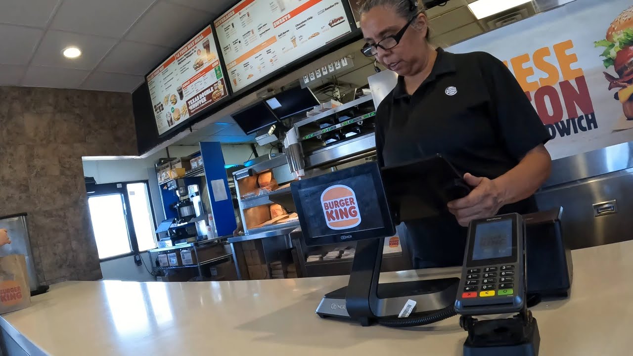 Ghost Pepper Whopper, Burger King Walk-In Restaurant Short Staffed, 501 W Pima St, Gila Bend Arizona