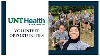 Volunteer Opportunities | University of North Texas Health Science Center