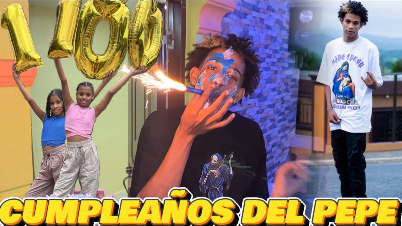 CUMPLEAÑOS DEL PEPE Y LAS NIÑAS JUNTOS DOS EN UNO
