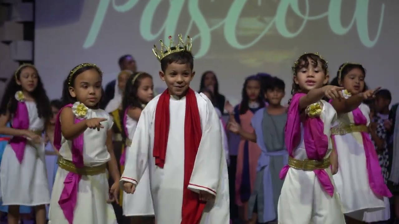 Porque me amou tanto assim | Dança das Crianças Páscoa | AD Casa Firme