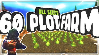 60 PLOT FARM TUTORIAL (All Seeds) │🧙‍♂️#Wizard101✨│#Smojo