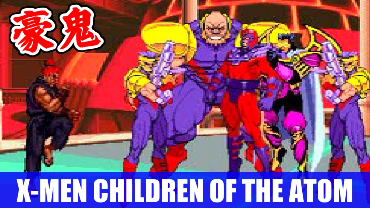 豪鬼 Akuma エンディング And スタッフロール X Men Children Of The Atom