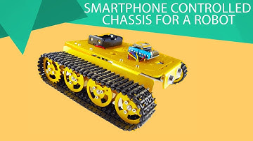 How to Make a Smartphone WiFi- Controlled Chassis for a Robot // HomeCraft