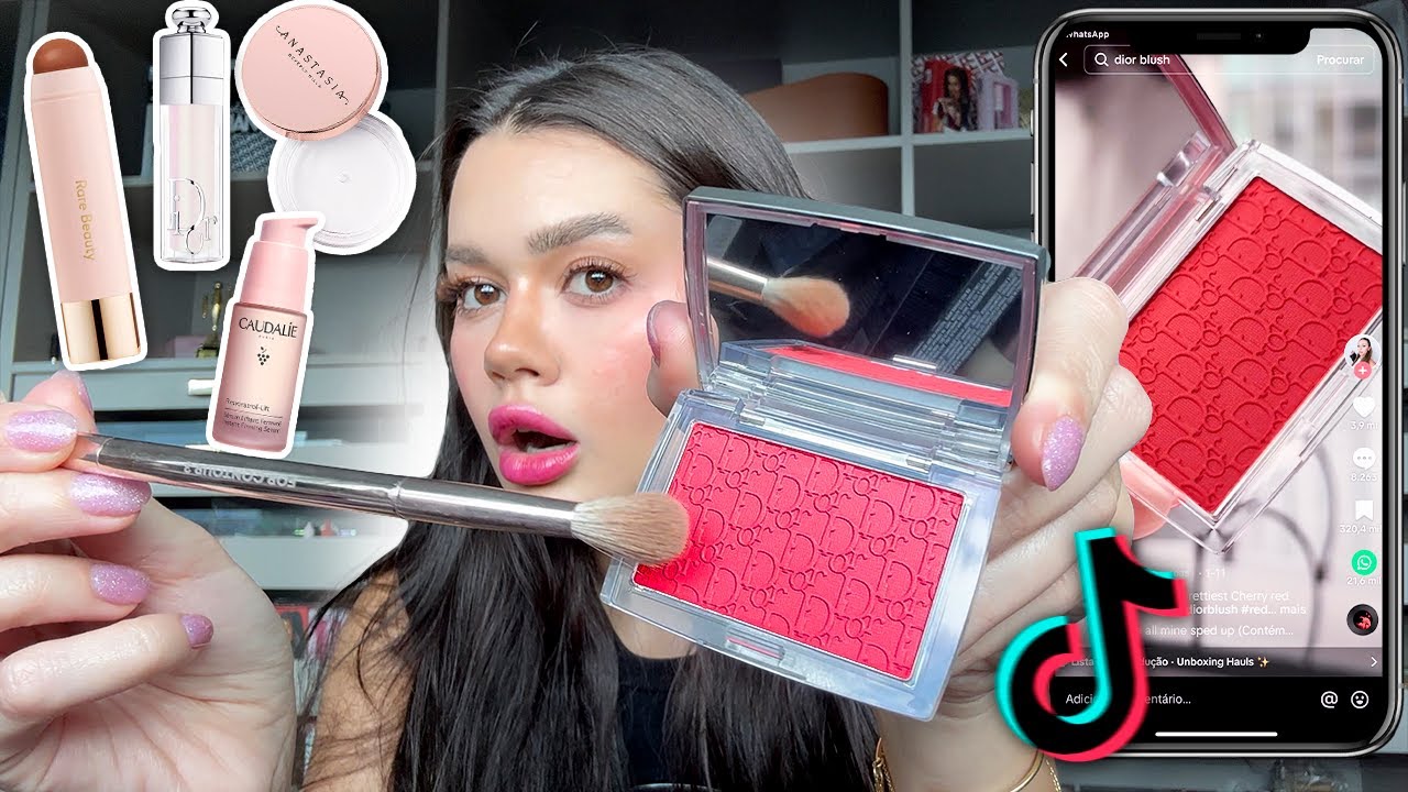 TIKTOK me obrigou a comprar MAIS MAKES VIRAIS!