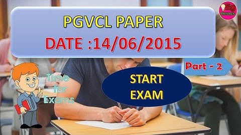 PGVCL PAPER SOLUTION 2015 - part 2 #pgvcl #dgvcl #getco #mgvcl  #papersolution @Electrical_guru21