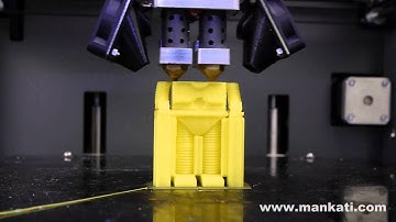 Robot Print from Mankati Fullscale XT- 3D Printer