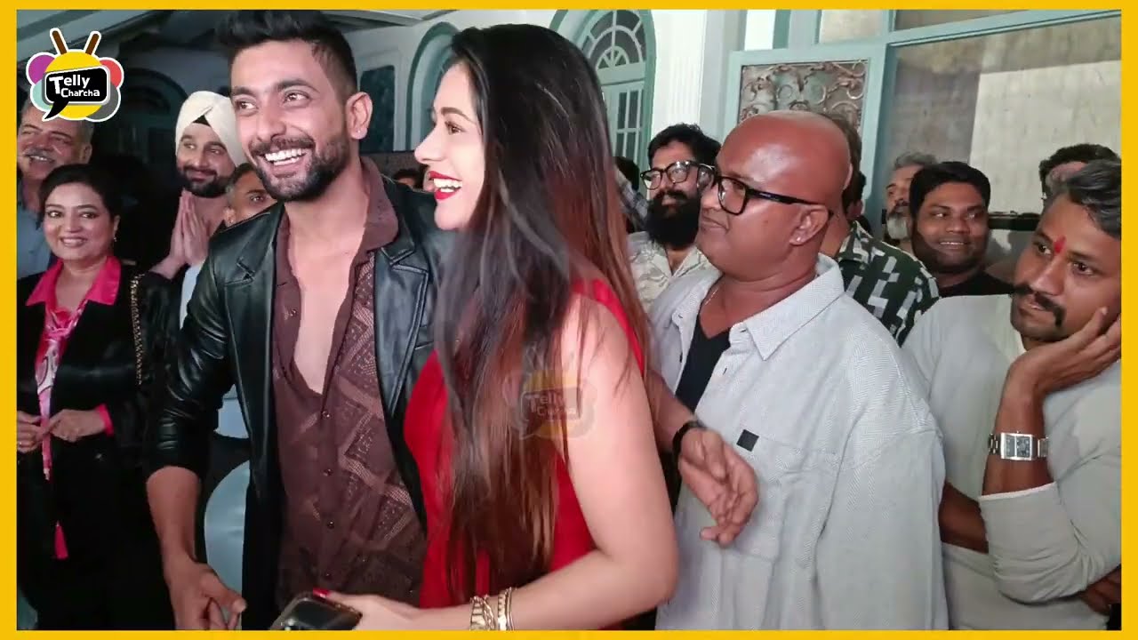 Jhanak star Hiba Nawab looking at the new show of Star Plus Rab Rakha #hibanawab#jhanak