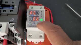 PROGRAMANDO RELÉ DE CONTROLE DE TENSÃO E CORRENTE