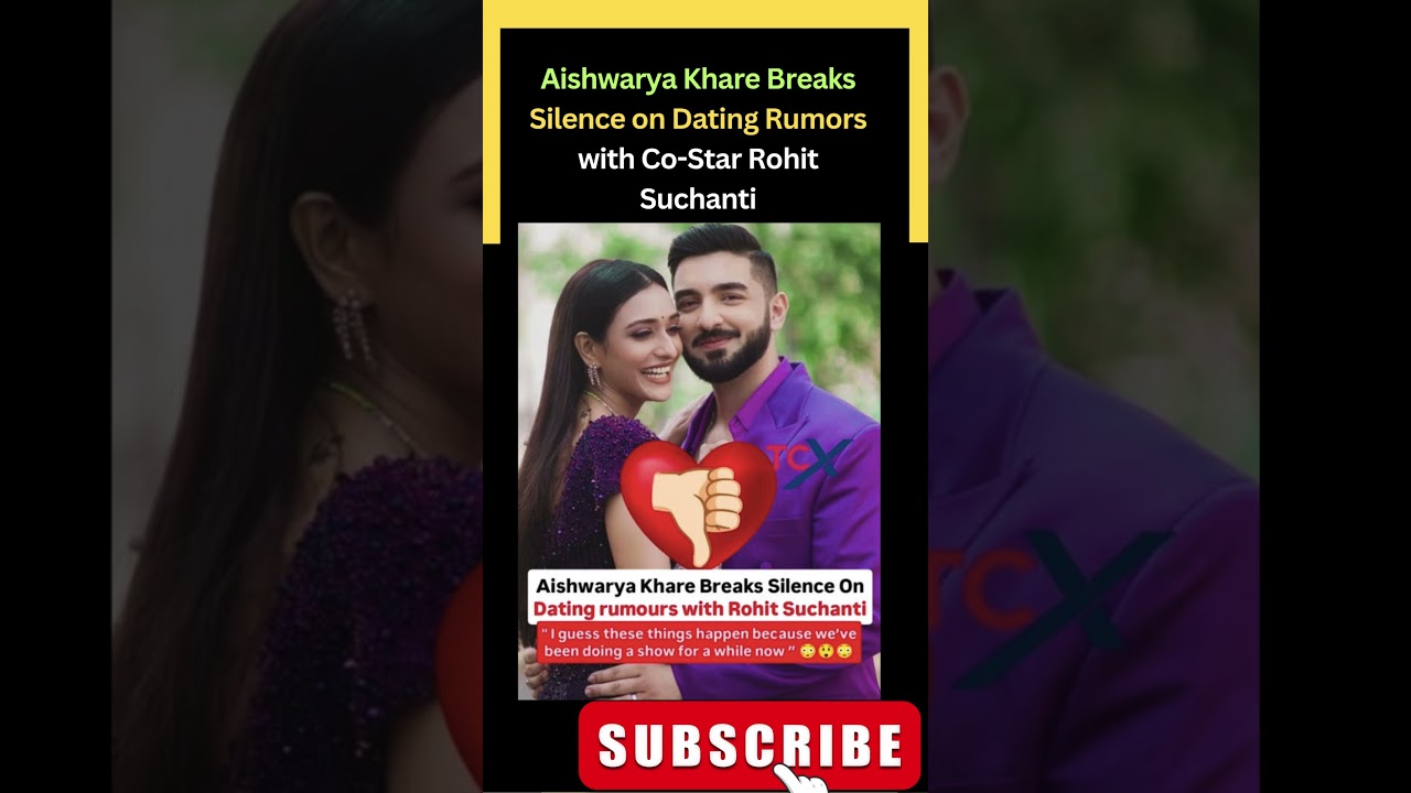 Aishwarya Khare Breaks Silence on Dating Rumors with Co Star Rohit Suchanti