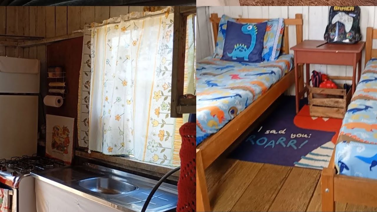 Cuidando do lar , 🏡 casinha de madeira só simplicidade 😍