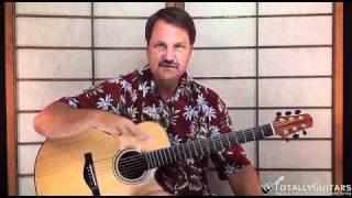 Stuff And Nonsense by Split Enz - Acoustic Guitar Lesson Preview from Totally Guitars