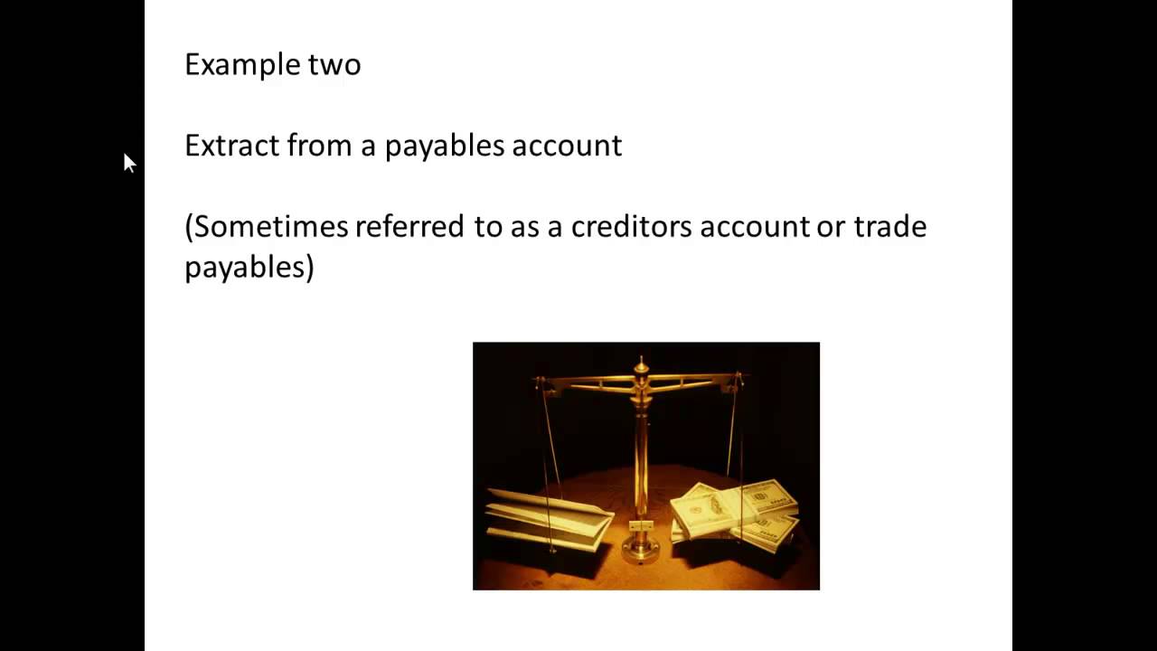 Bookkeeping Balancing Accounts YouTube