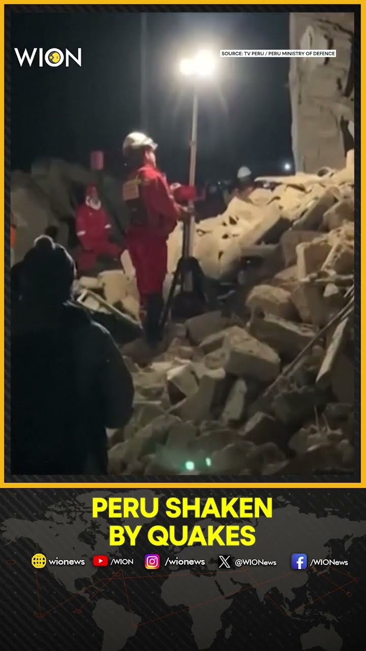 Peru Earthquakes Leave Six Dead, 21 Injured | WION Shorts
