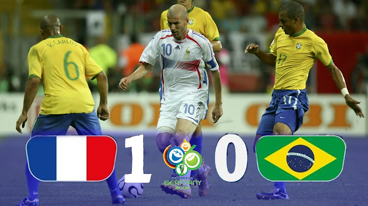 Francia 1 x 0 Brasil ● Cuartos de Final Copa del Mundo 2006 Resumen y Goles HD