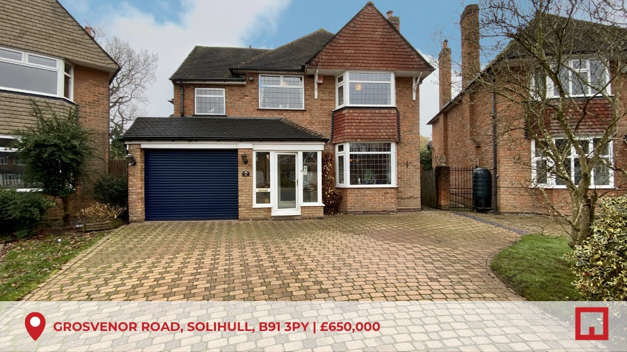 Virtual Viewing Grosvenor Road, Solihull, B91 3PY YouTube