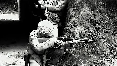 Japanese Infantry Never Expected 12-Gauge American Shotguns in the Assault