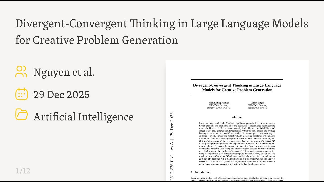 Escaping the AI Hivemind: Restoring Creativity to LLMs (2512.23601)