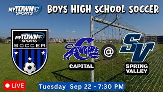 LIVE: Capital @ Spring Valley | WV High School Boys Soccer