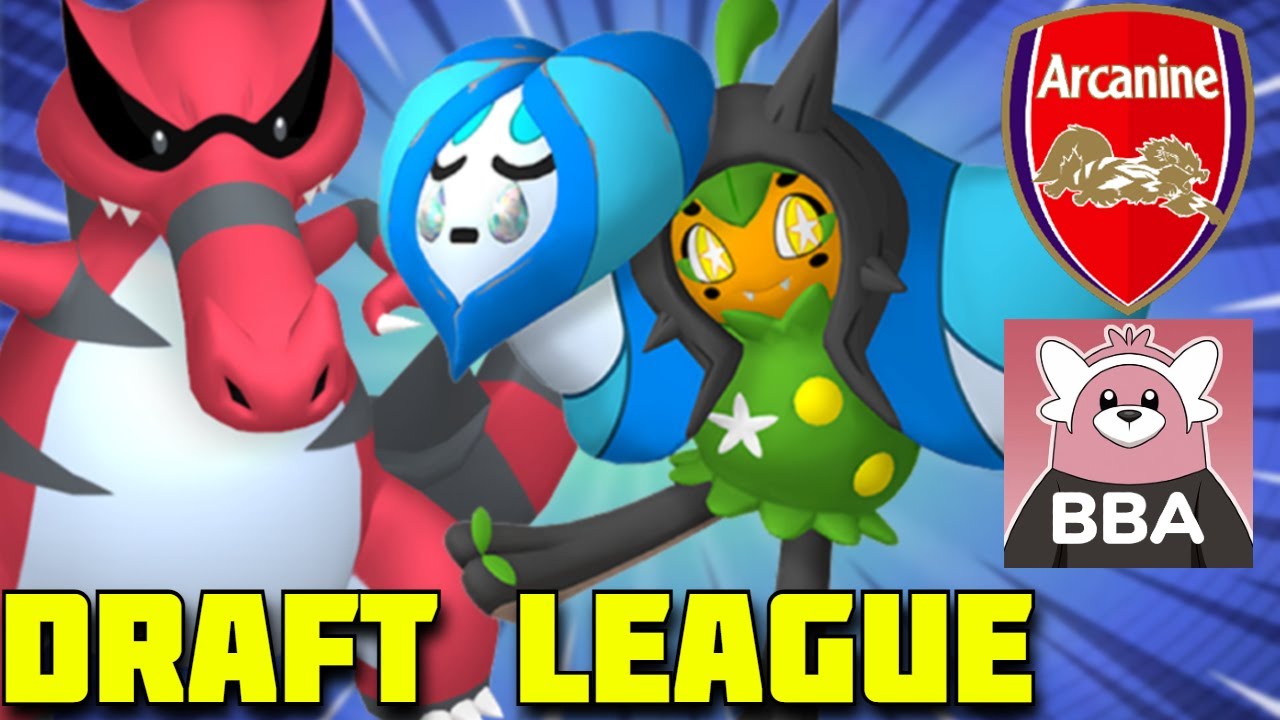 Итак, я присоединился к СОВЕРШЕННО НОВОЙ лиге драфта покемонов...