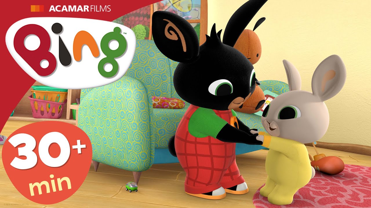 5 x Hela Avsnitt | 30+ min |  ⭐ Bings Bästa Avsnitt ⭐ | Bing Svenska