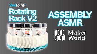 Famous Satisfying 3D Print Assembly: The Hypnotic Rotating Organizer V2 Net Worth