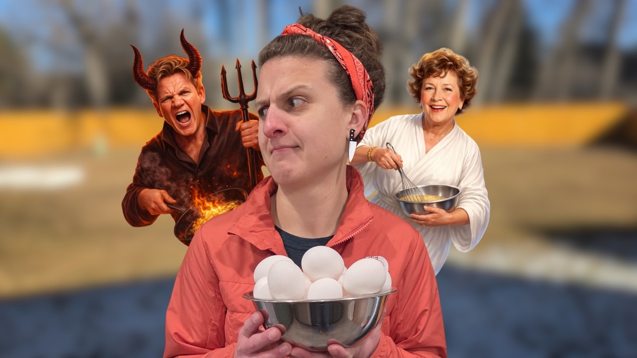 Gordon Ramsay’s Viral Scrambled Eggs vs Julia Child's Omelet