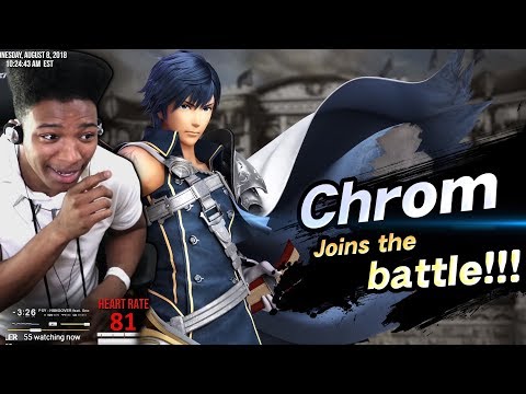Etika Reacts to Chrom's Reveal in Super Smash Bros. Ultimate