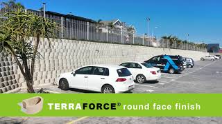 Terraforce retaining block walls in the Eastern Cape