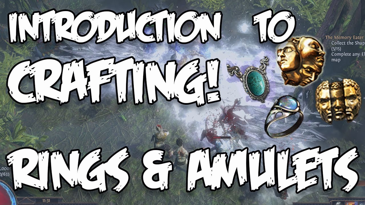 Path of Exile Crafting 101 Rings and Amulets! MAKE MORE CURRENCY