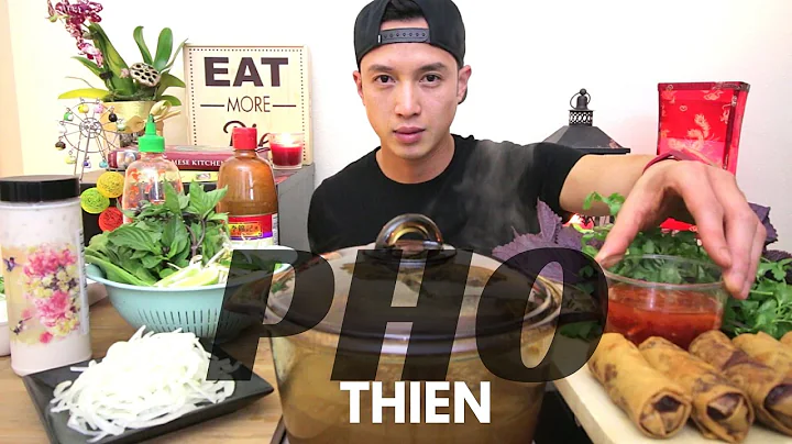 [mukbang/cookban...  with THIEN]: PHO & Vietnamese...