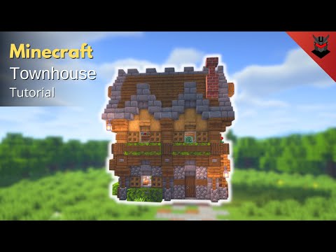 Minecraft: Medieval Starter House (aka Techno's House) ✨ Tutorial