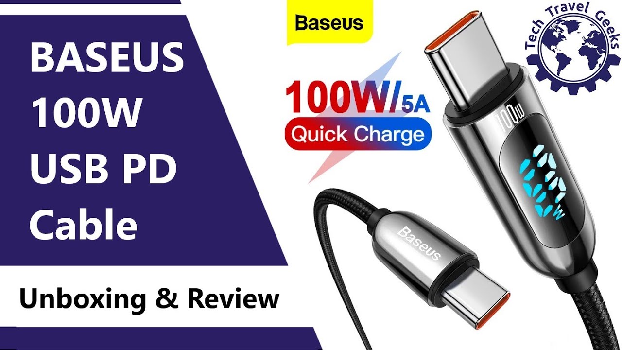 Baseus 100W GaN 3 Desktop Power Adapter Review and Test 