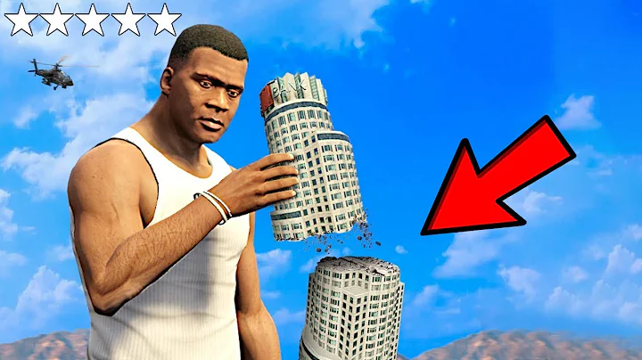 GTA 5: GIANT FRANKLIN SAVES LOS SANTOS (GONE WRONG...