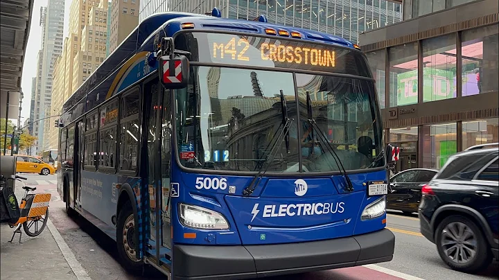 2024 New Flyer XE40 5006 M42 to East Side-U.N. 1st Ave at 42nd Street and Madison Avenue