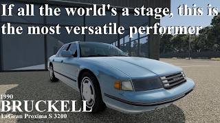 BeamNG.drive (Mod) Freeroam: Texas, USA - 1990 Bruckell LeGran Proxima S 3200