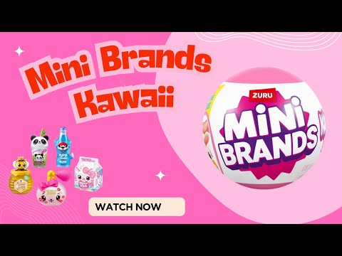 ASMR NEW Mini Brands KAWAII unboxing!! (Adorable alert) 🚨🐻